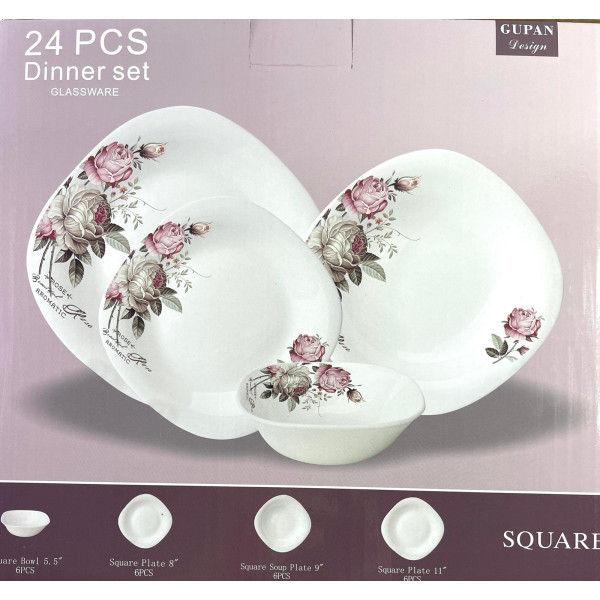 Farfurie arcopal 24/set