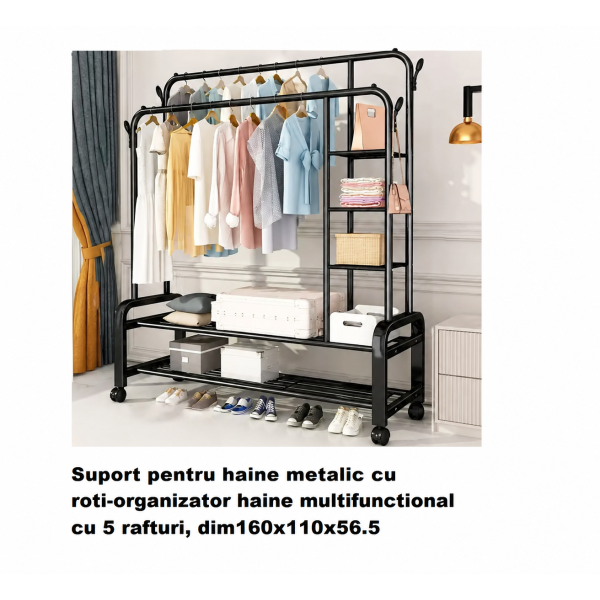 Suport metalic pentru haine