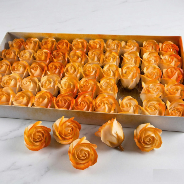 Flori sapun trandafir  50/set