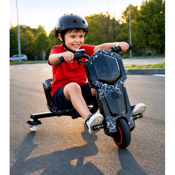 Tricicleta electrica Drift negru