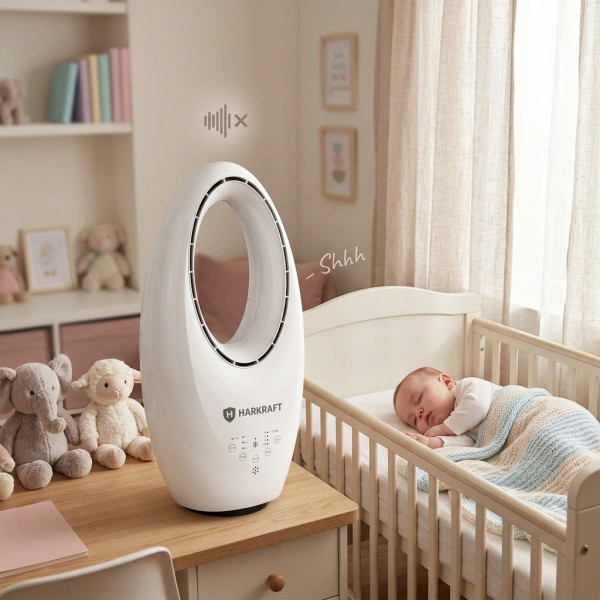 Ventilator HARKRAFT cu 3 trepte de viteza