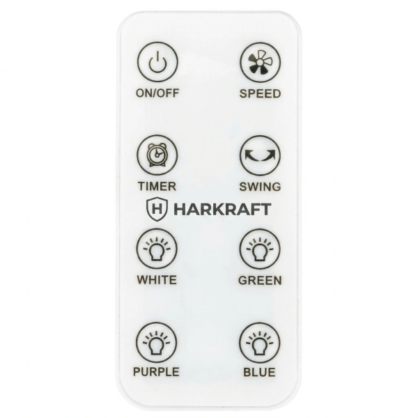 Ventilator HARKRAFT cu 3 trepte de viteza