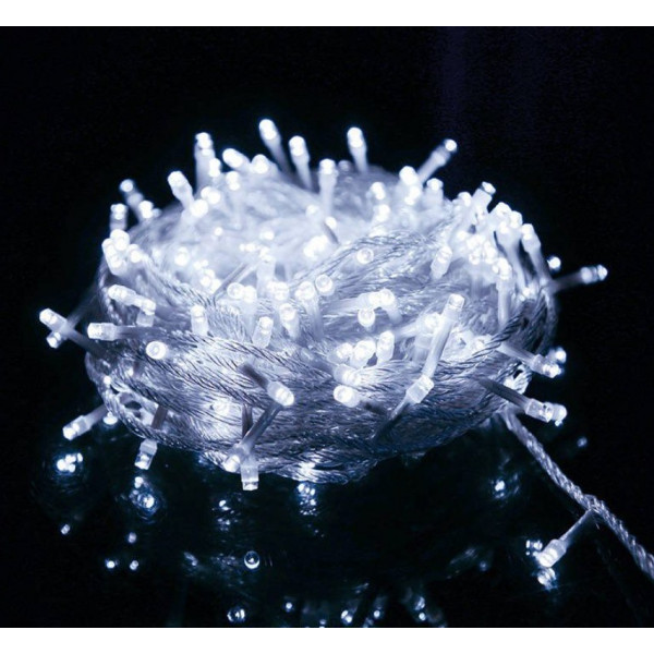 Instalatie 200 led alb rece