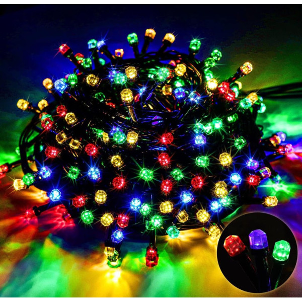 Instalatie 140 led diamant color