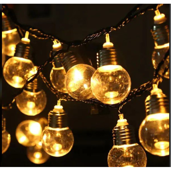 Instalatie becuri 5m cu incarcare solara 