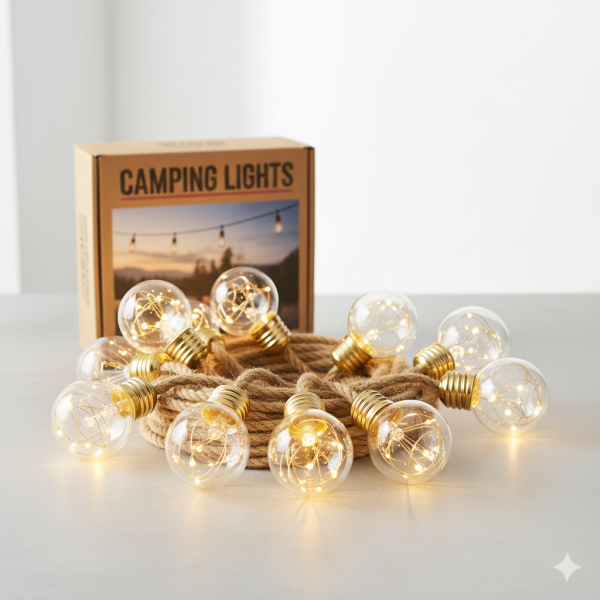 Instalatie becuri cu led 7m