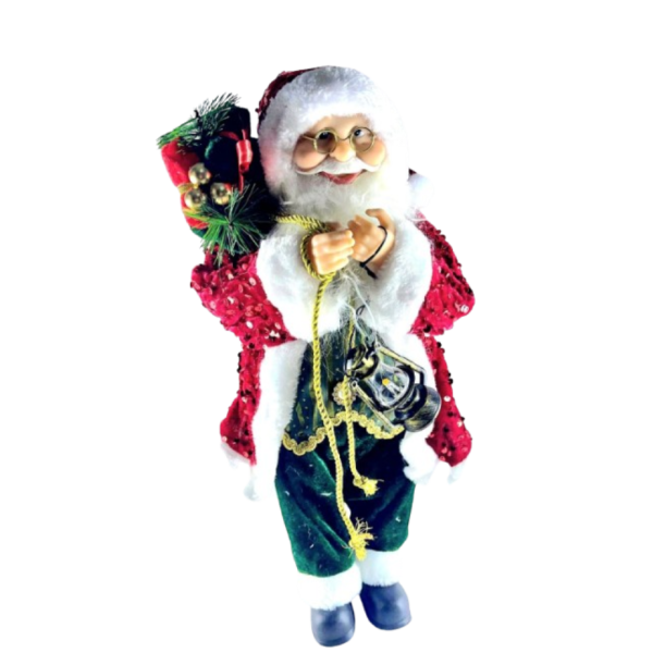 Figurina Mos Craciun 45 cm