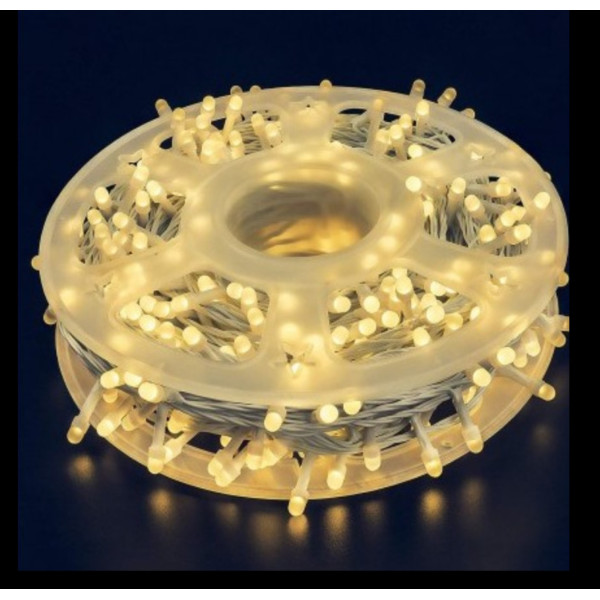 Instalatie rola 30m alb cald