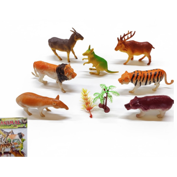 Jucarie set animale salbatice 1