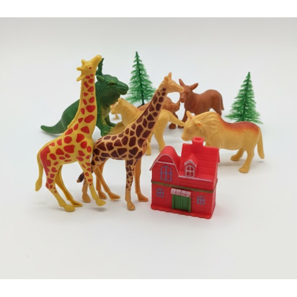 Jucarie set animale salbatice 2