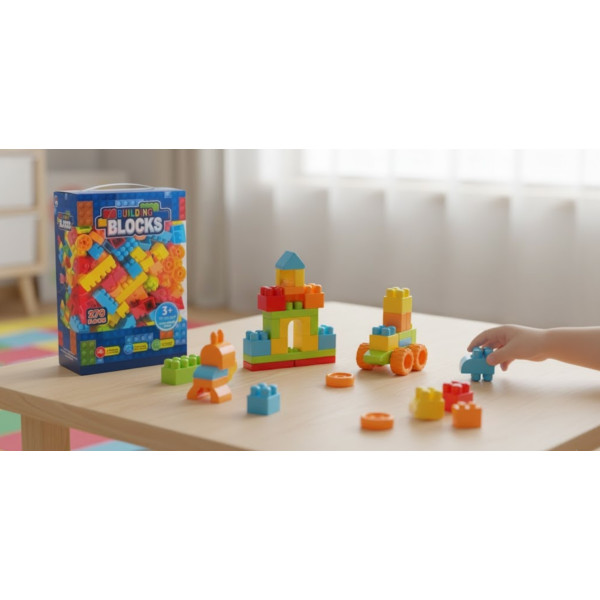 Cuburi lego mari 270 piese