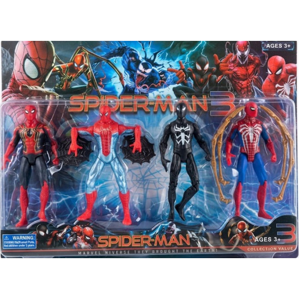 Figurine eroi 4/set