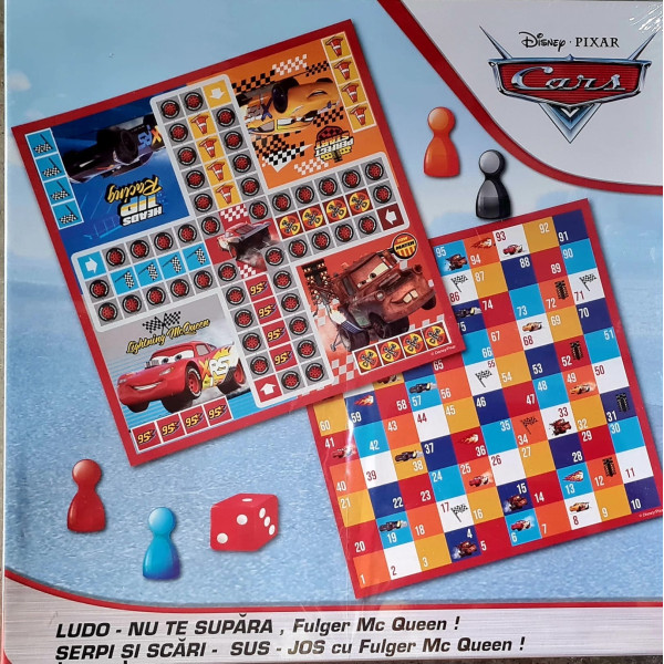 Joc societate de 2 jocuri clasice cars
