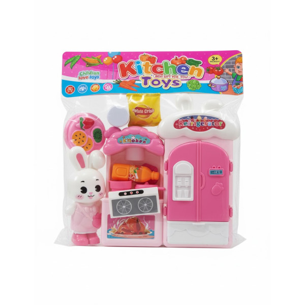 Jucarie set bucatarie cu iepuras