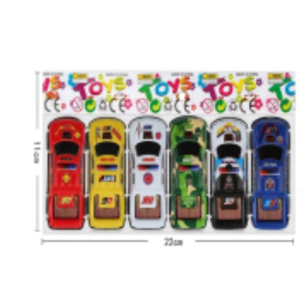 Masina mecanica 8 cm 6/set