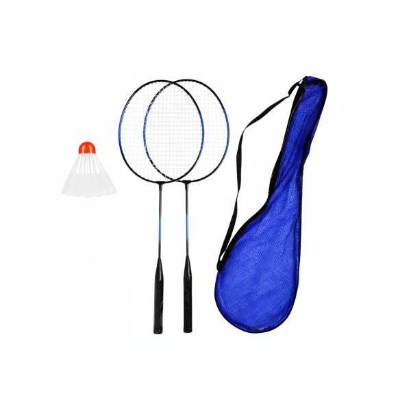 Palete badminton husa albastra