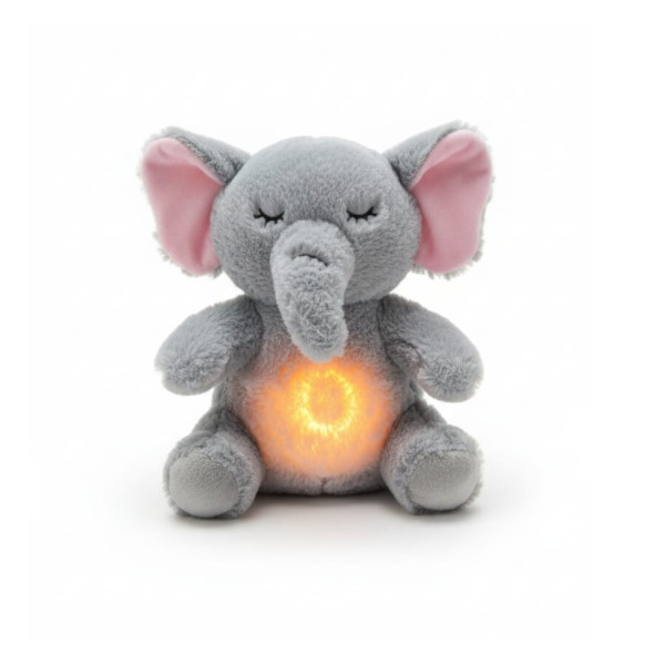 Animalute plus elefant cu lumina 