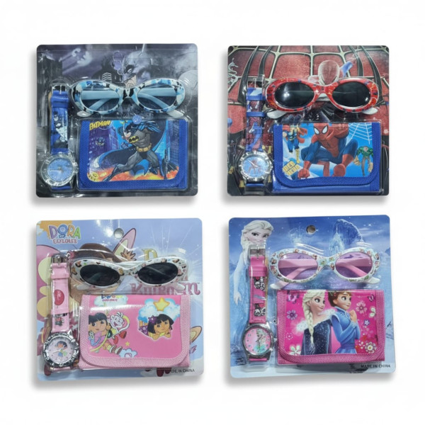 Portofel cu ceas si ochelari