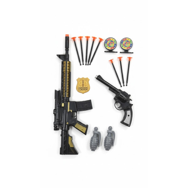 PUSCA SI PISTOL CU VENTUZE