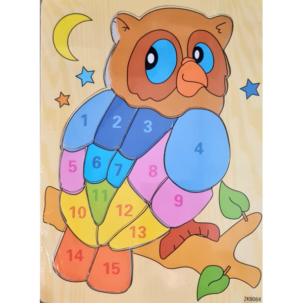 Puzzle lemn bufnita