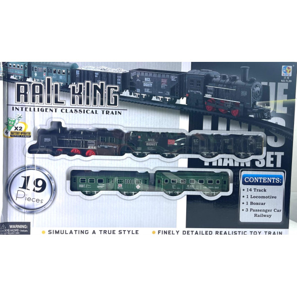 Tren electric 19pcs