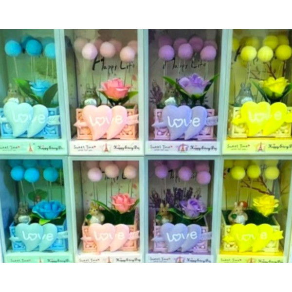 Aranjament flori artificiale in ghiveci