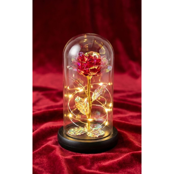 Aranjament floare trandafir in cupola