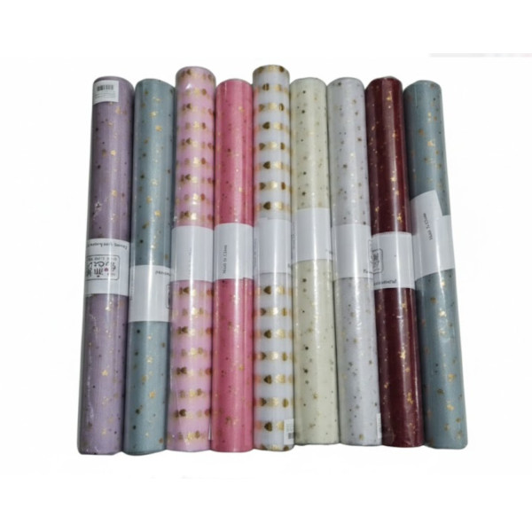 Folie organza pentru cadouri