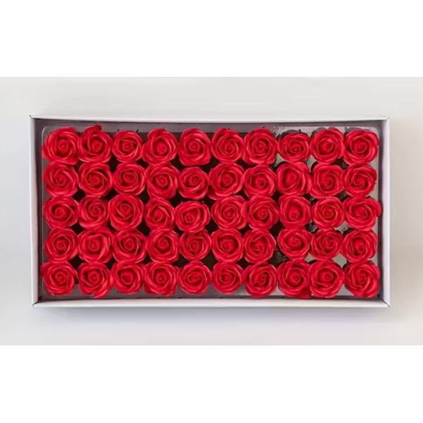 Flori sapun trandafir 50/set