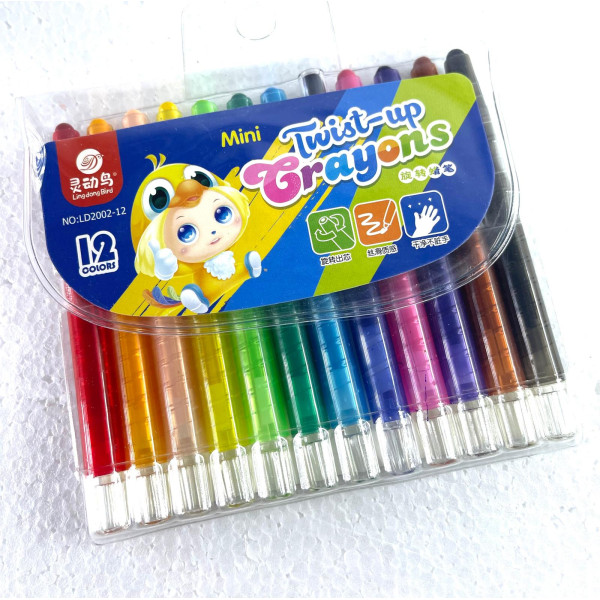 Creioane cerate twist-up