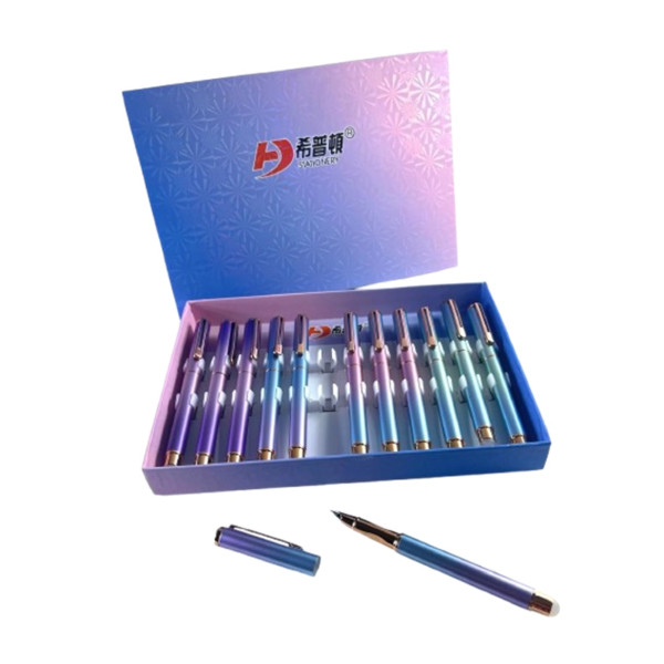 Stilou metalic cu guma