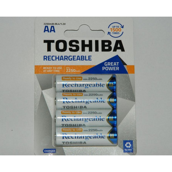 Baterii TOSHIBA ACUMULATOR AA-LR6 2250 mAh