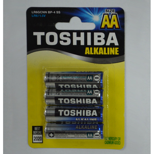 Baterii TOSHIBA R6/AA ALKALINE BLUE 