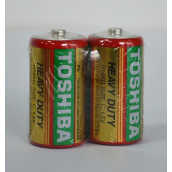 Baterii TOSHIBA R14/C ZINC SH2