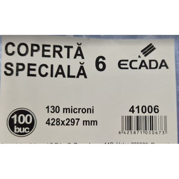 Coperta carte speciala 6