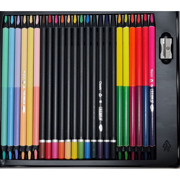 Creioane colorate 24/set Daco