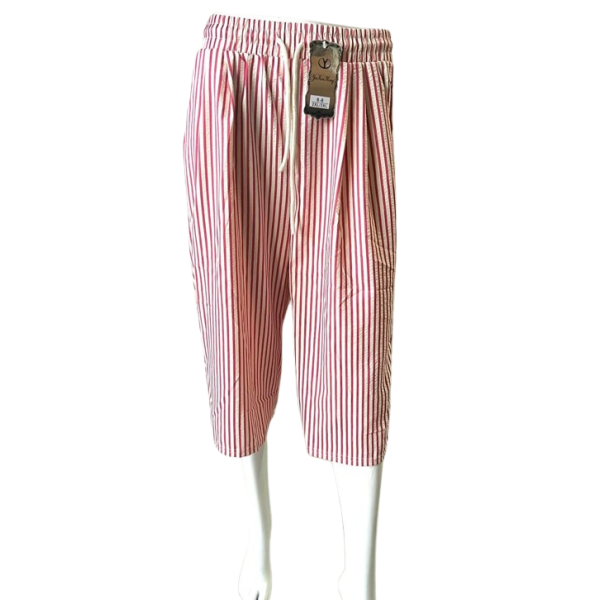 Pantaloni 3/4 largi dama 