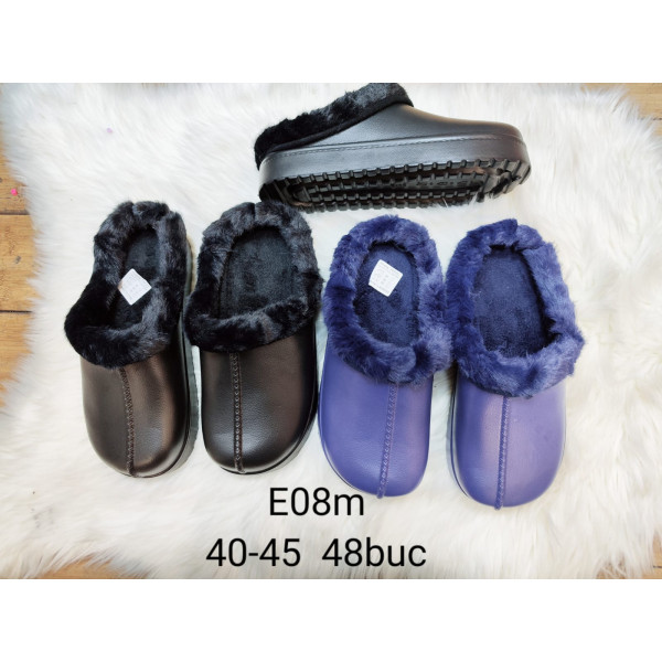 Papuci imblaniti barbat E08m
